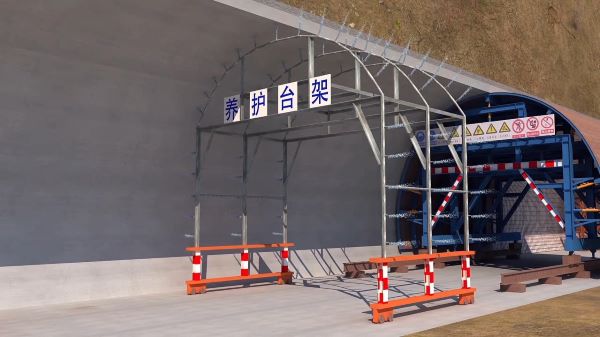 龙港区隧道施工动画制作公司 - 隧道施工工艺和施工方法 - 隧道施工汇报动画视频 - bim 工程施工动画